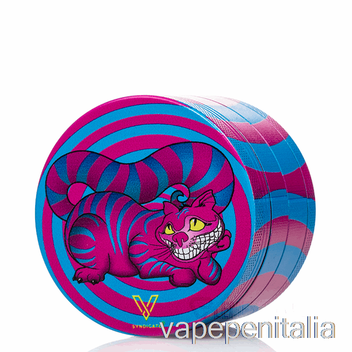 Vape In Italia V Syndicate Smerigliatrice 360o Sharpshred Da 4 Pezzi Da 2,5 Pollici Seshigher Cat